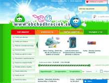 Tablet Screenshot of obchodhraciek.sk